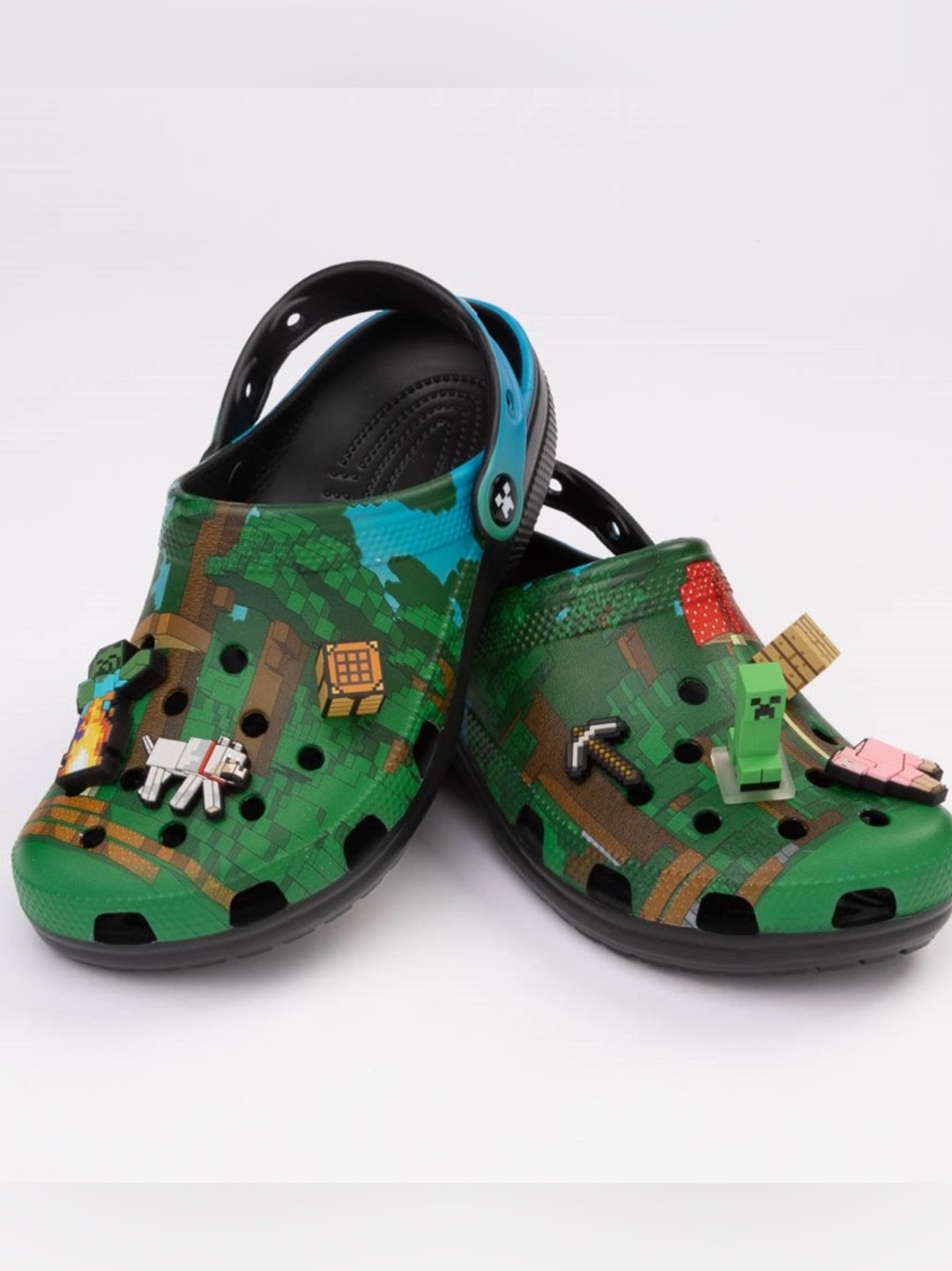 Minecraft CROCS Kids' Green Pixel Adventure